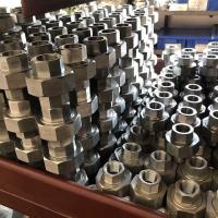 Forged threaded union